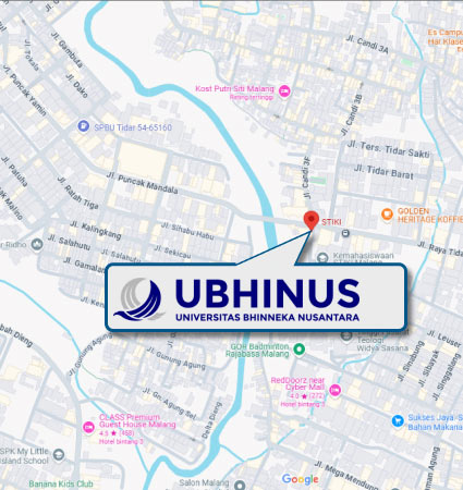 Location Google Map University Of Bhinneka Nusantara Nomor
